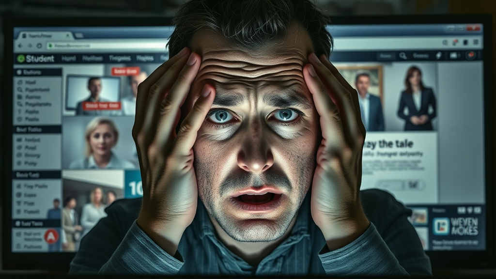 frustrated user poor business website clutter missed call to action