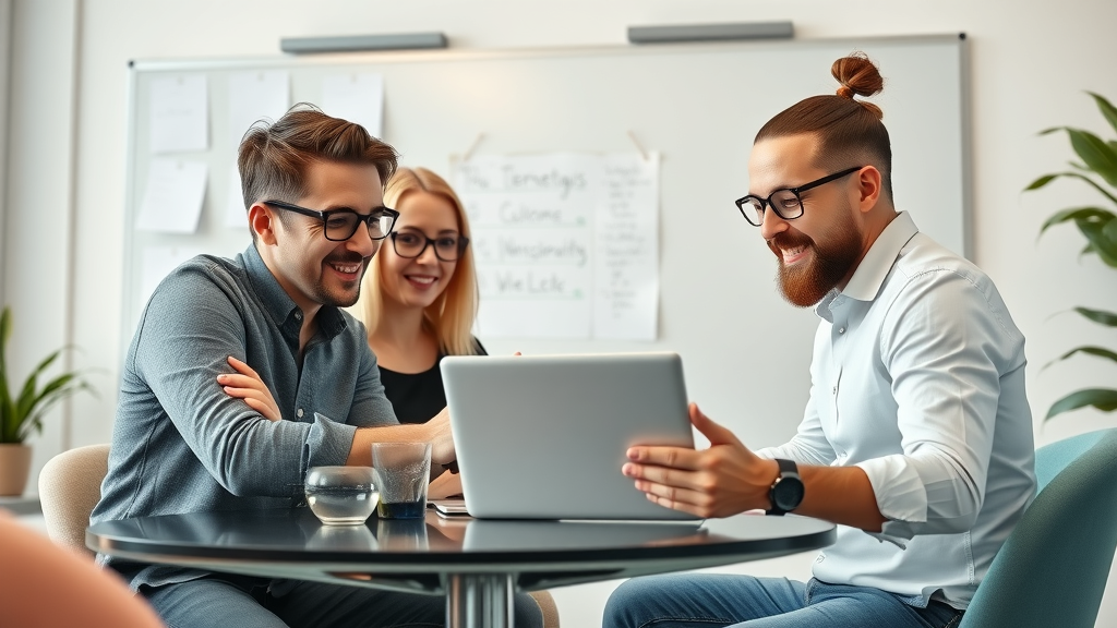 local business team ux designer digital marketing strategy collaboration